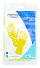 Latex-Mehrweg-Handschuhe, Gr.L, gelb